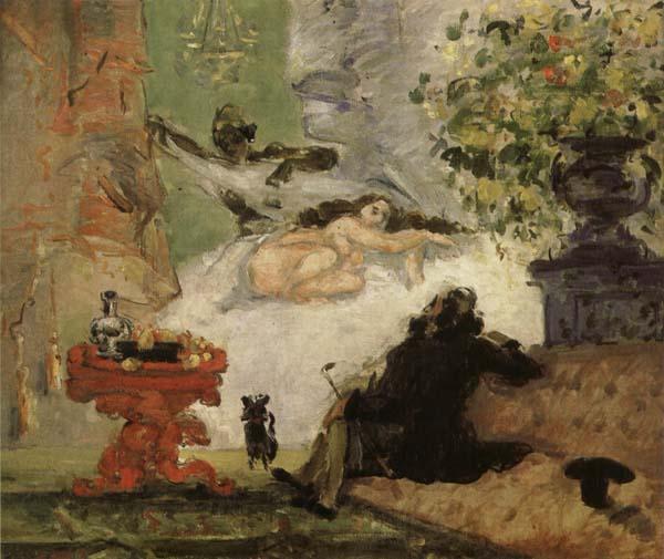 Paul Cezanne A Modern Olympia Germany oil painting art